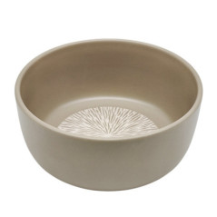 Bol taupe zebre d15.4cm