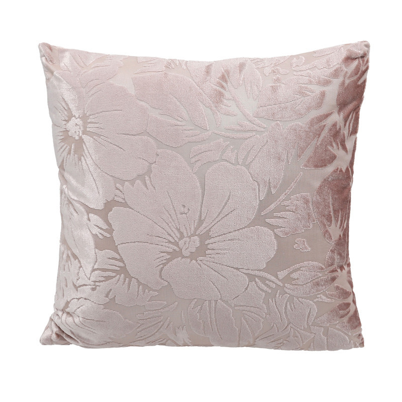 Coussin rosewood 40x40cm rose