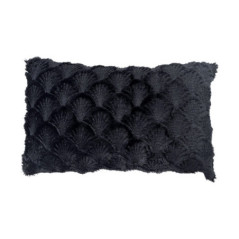 Coussin kalya 30x50cm noir