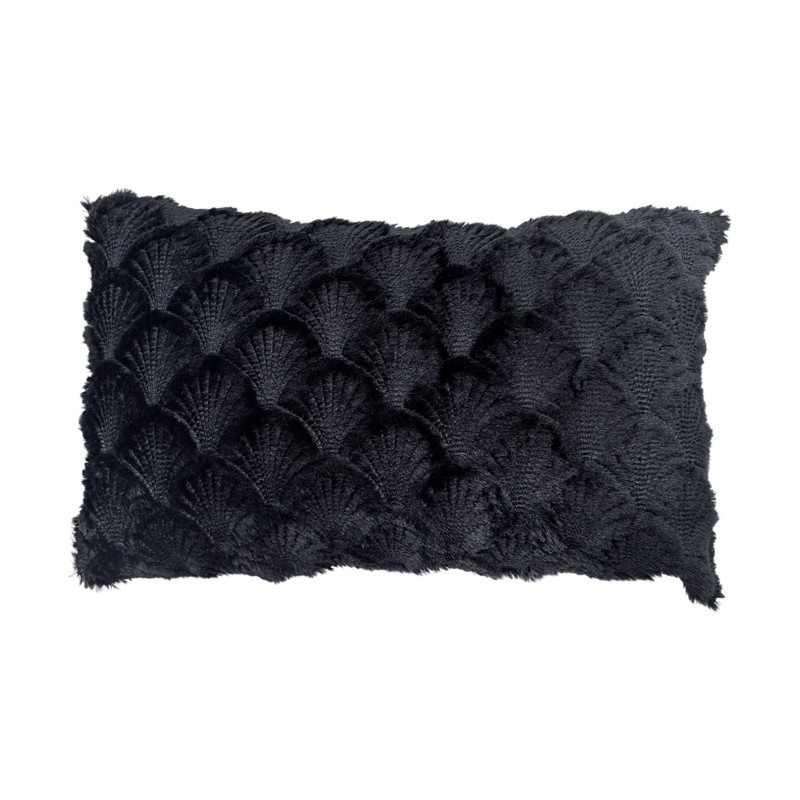 Coussin kalya 30x50cm noir