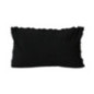Coussin kalya 30x50cm noir