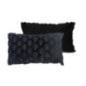 Coussin kalya 30x50cm noir