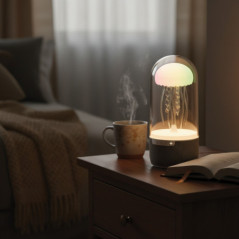 Lumiere meduse et enceinte bluet