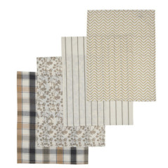 Lot de 4 tochons 45x65cm