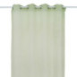 Voile raye 140x240cm vert sauge