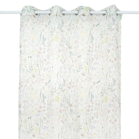 Voile fleuri 140x240cm