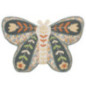 Coussin papillon brode 50x35cm