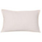 Coussin gaze de coton blanc 30x5