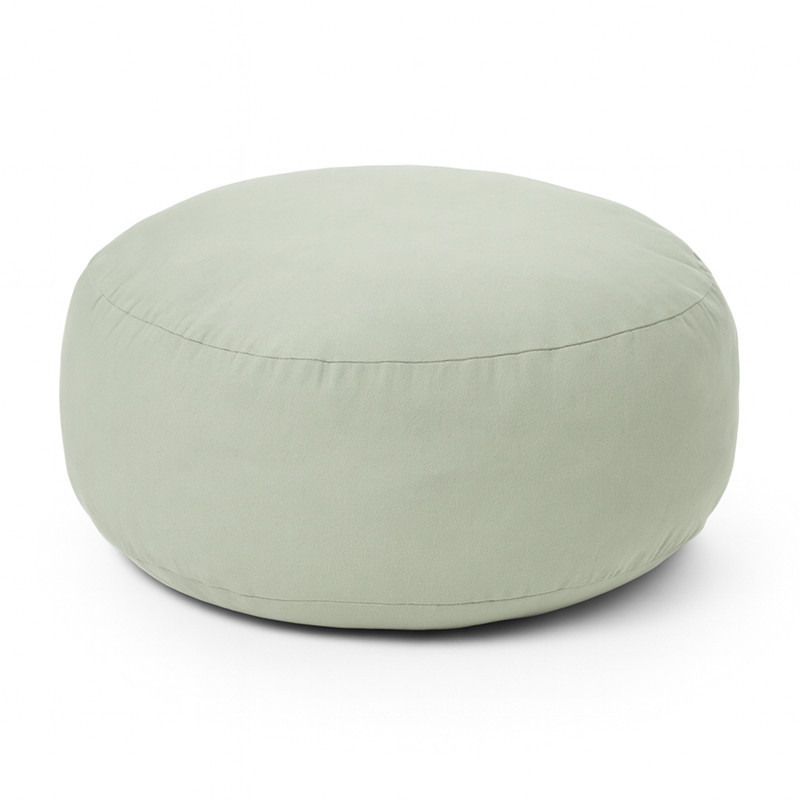 Coussin de sol uni d50cm vert sa