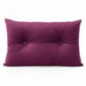 Coussin capitonne 70x50cm bordea
