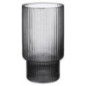Verre strie gris fume 31cl x4