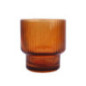 Verre bas stries brun 31cl x4