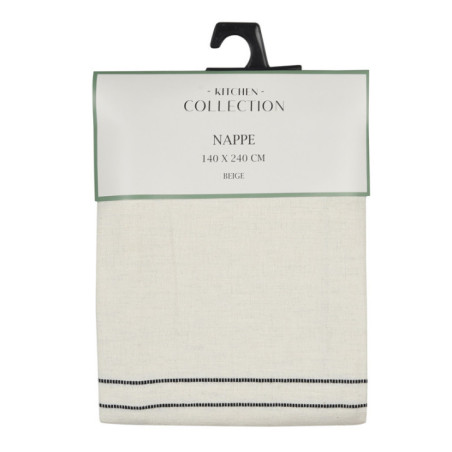 Nappe tissee carreaux 140x240cm