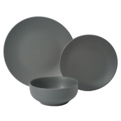 Service 12 pcs gris mate