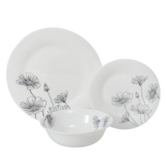 Service 12 pcs fleurs