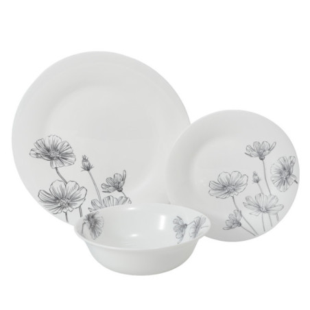 Service 12 pcs fleurs