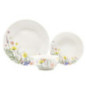 Set de vaisselle 12 pieces fleur
