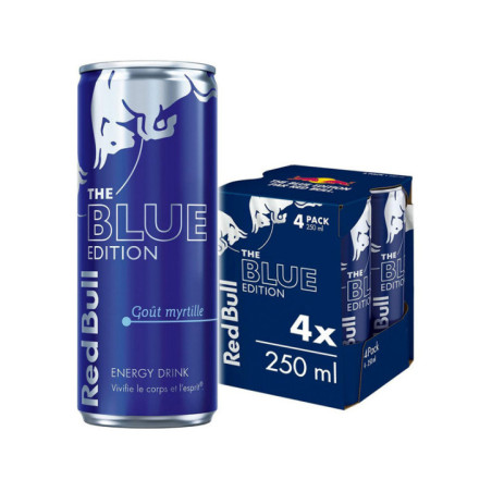 Pack boisson energ blue 4x25cl