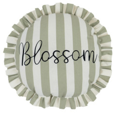 Coussin raye blossom d38cm sau