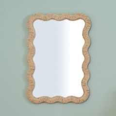 Miroir bord feston