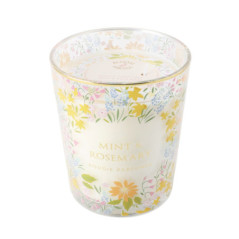 Grande bougie aop floral