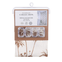 Rideau de douche desert sunset