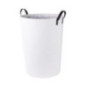 Paniere a linge ronde blanche