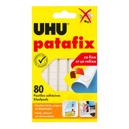Patafix blanc - 80 pastilles bts
