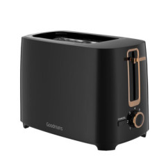 Grille-pain 2 fentes black/gold
