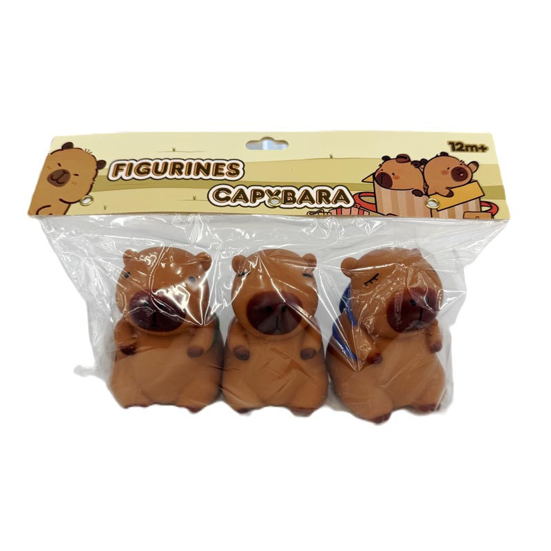Figurines capybara