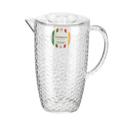 Pichet craquele transparent