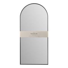 Grand miroir arche noir