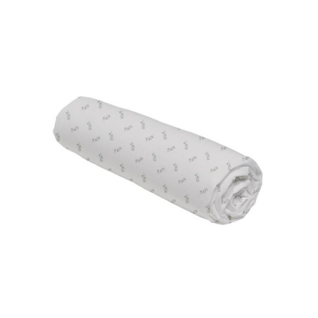 Drap housse 200x200 coton floral