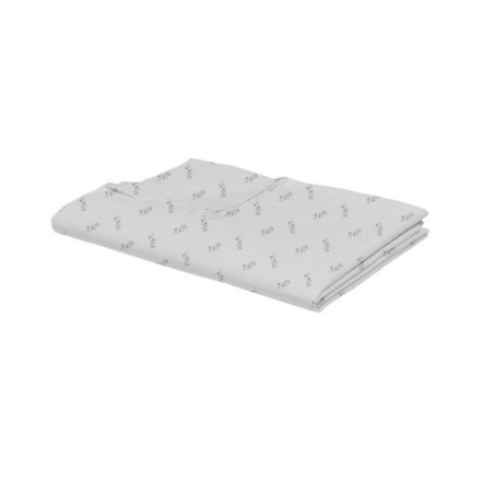 Drap plat 180x290 coton floral