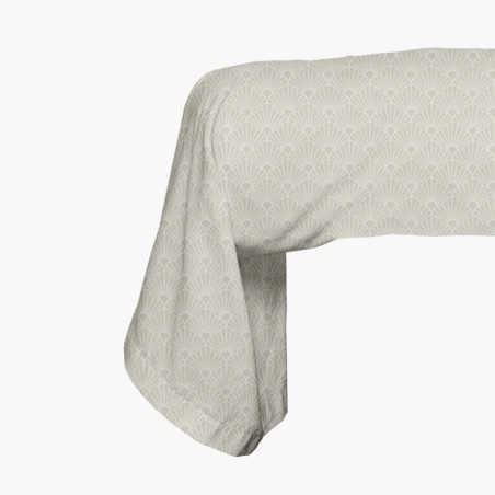 Taie traversin 85x185 coton geo