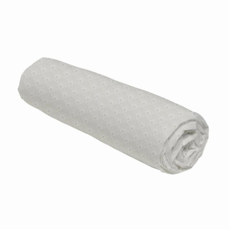 Drap housse 90x190 coton geo