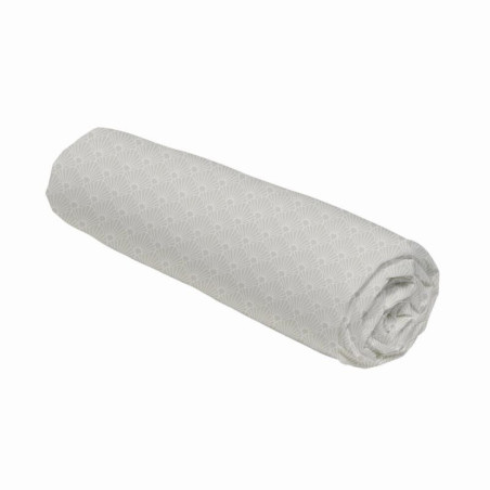 Drap housse 180x200 coton geo