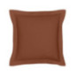 Taie d'oreiller x2 63x63 gingerb