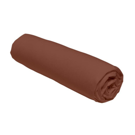 Drap housse 160x200+25cm gingerb