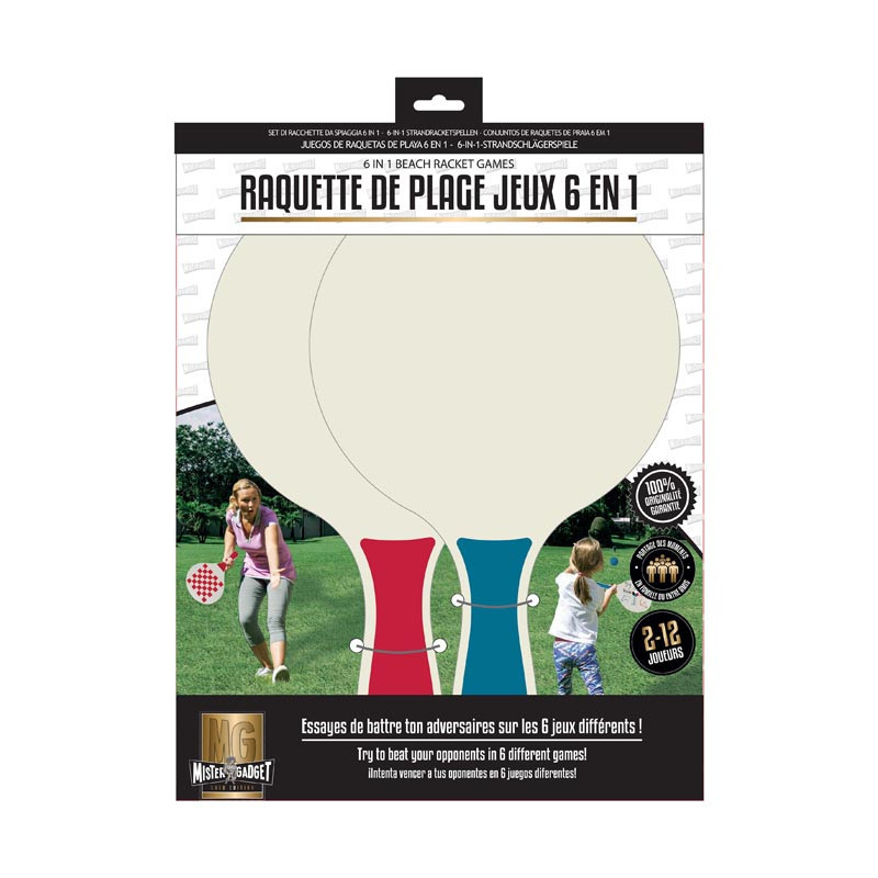 Jeu 5 en 1 raquette et jeux de s