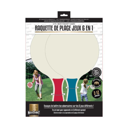 Jeu 5 en 1 raquette et jeux de s