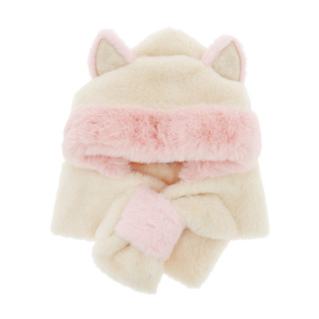 Set 2en1 capuche et echarpe fill