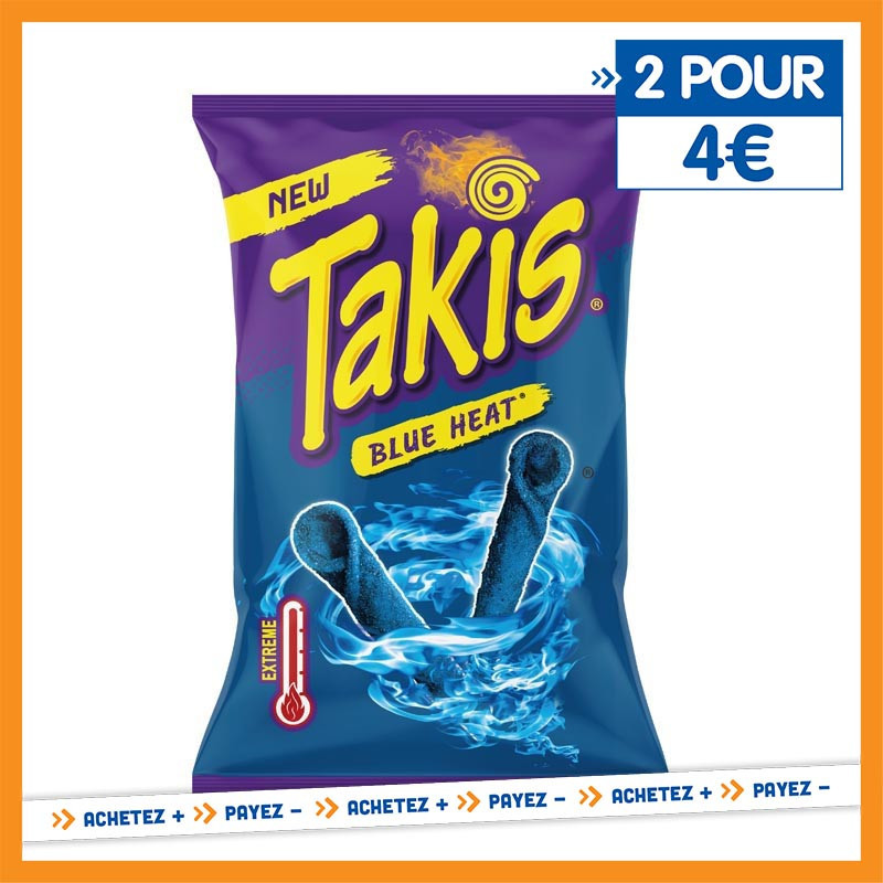 Chips takis blue heat 100g