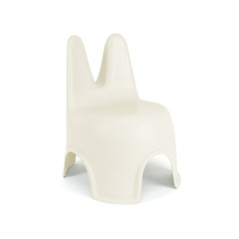 Tabouret lapin creme