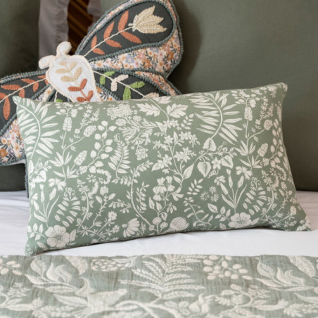 Coussin floral 30x50cm