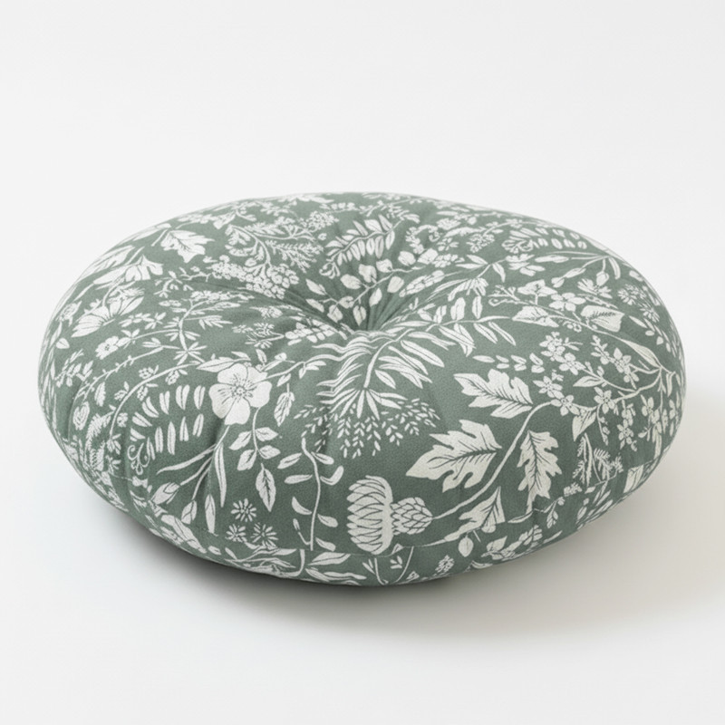 Coussin floral d38cm