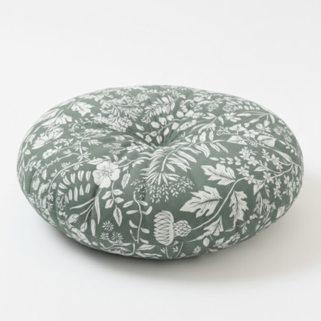 Coussin floral d38cm