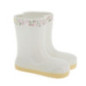 Vase bottes de pluie fleuries