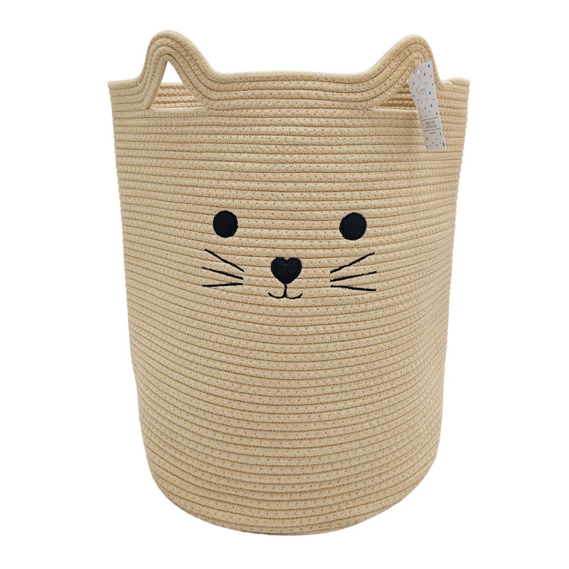 Paniere a linge en corde