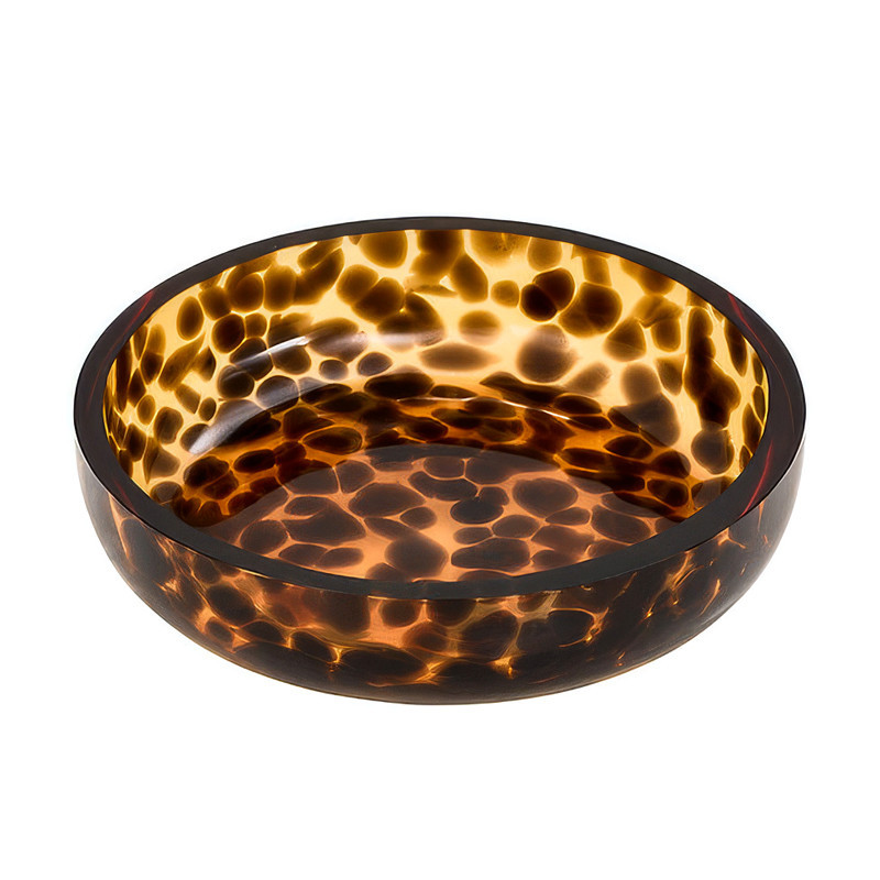 Porte savon en verre